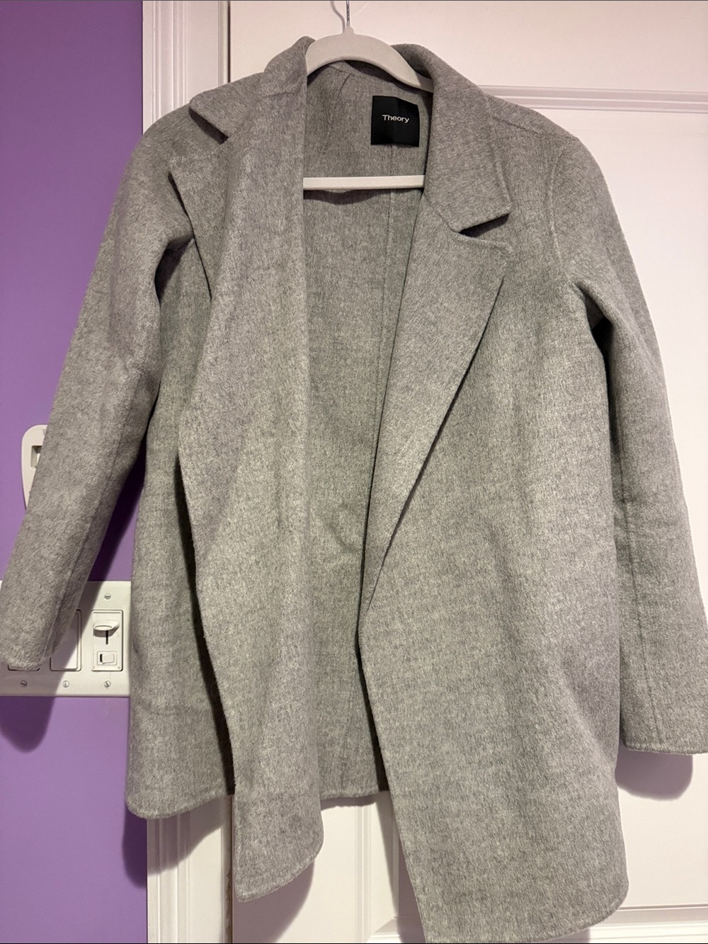 Theory fleece blazer